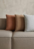 Mary, Cushion cover, L50xW50cm, Natural (natur)/Shell/Mineral