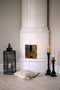 Colosso, Candle Holder, H37xW12xD12cm, Black Styled