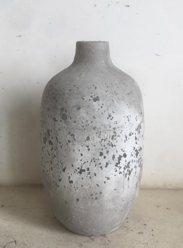 Alesso, Vase, dia15,5xH27cm, Grey