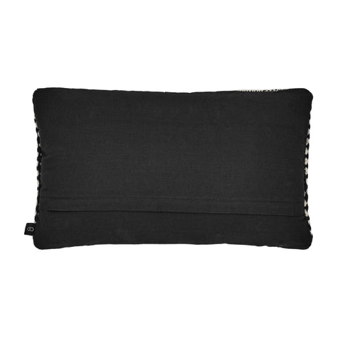 Bilbao Cushion Cover, Black/Beige