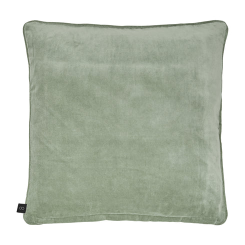 Squadro, Cushion Cover, H50xW50cm, Sage Green, Piping