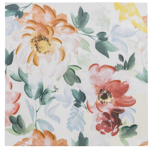 A Print Art in White and multiple colors