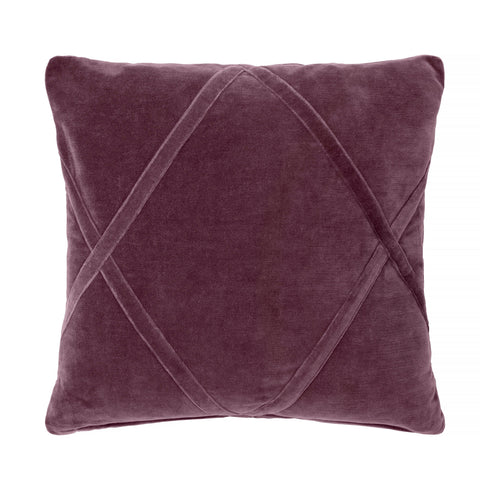 Malva Cushion Cover, Plum