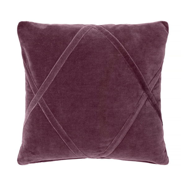 Malva, Cushion Cover, H50xW50cm, Plum,