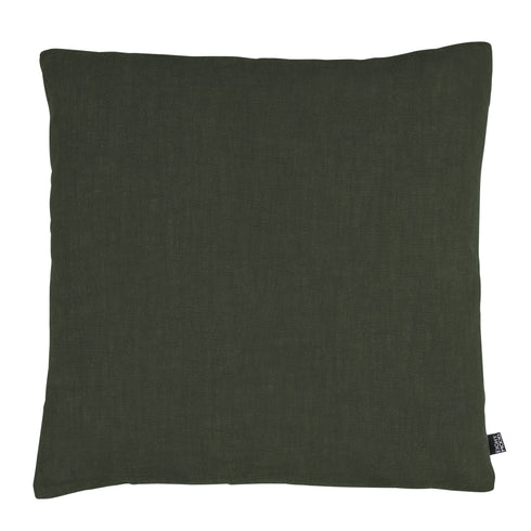 Lily Cushion Cover, Dark Green