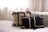 Vero, Cushion Cover, H50xW50cm, Sand/Black, Thassels