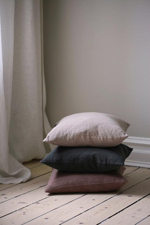 Lily Cushion Cover, Sand