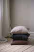 Lily Cushion Cover, Dark Grey
