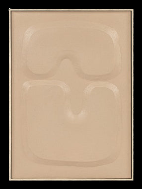 Elena, 3D, PaperXPaint, H70xW50xD3,8cm, Sand