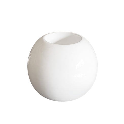 Globe, CandleHolder, dia9xH7.7cm, White