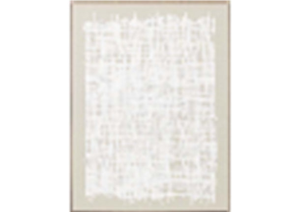 Haze, 3D, Foam, H120xW90xD3,8cm, White/White Washed