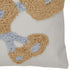 Poppy Cushion Cover, Natural Beige/Sky Blue/Burned Yellow/White