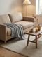 Embrace, Throw, L150xW130cm, Grey Styled