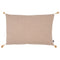 Lily Jute Cushion Cover, Sand Styled