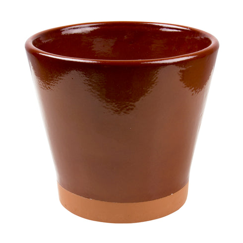 Provence, Pot, dia16xH15cm, Honey/Brown