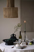 Bolly, Candle stick, dia6xH28cm, Black
