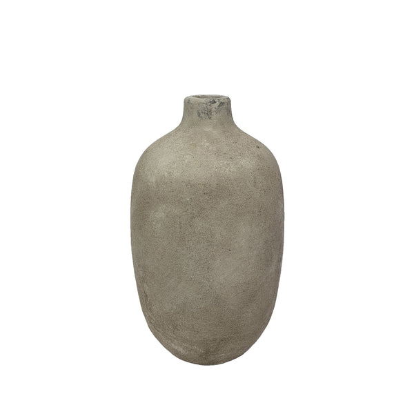 Alesso, Vase, dia25xH43cm, Sandy grey