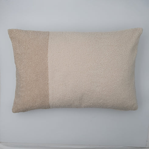 Kay, Cushion cover, H40xW60cm, Lt beige/Off white