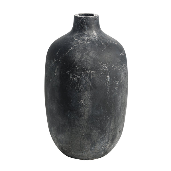 Alesso, Vase, dia25xH43 cm, Patina black