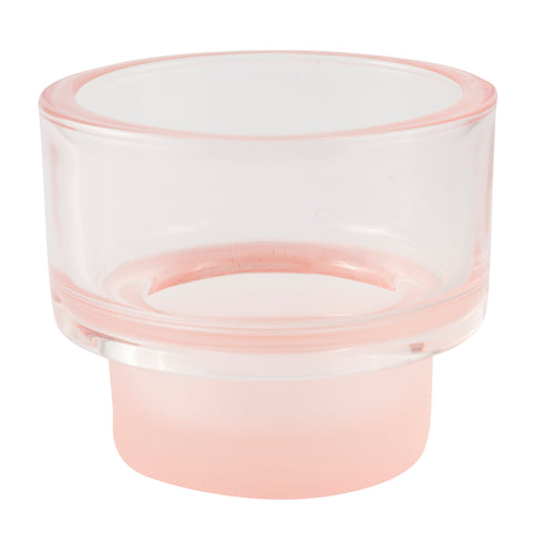 Layer, Candle Holder, dia8.5xH7.5cm, Pink
