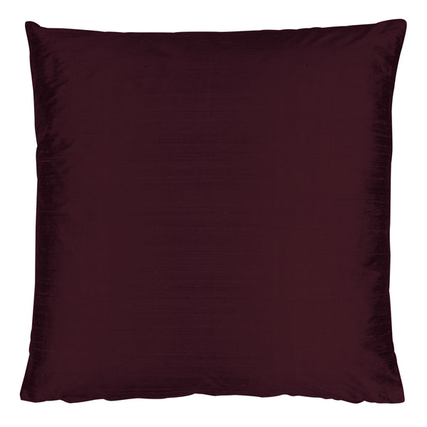 Dupion, Cushion Cover, Grape, 50x50cm,  Plain