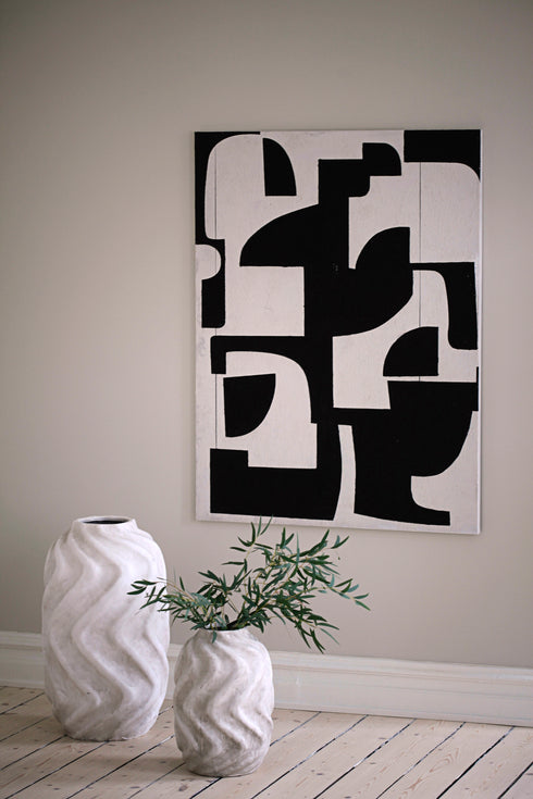 Movimento, Vase, dia28xH40cm, Sand