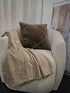 Whisper, Throw, L150xW130cm, Taupe