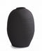 Wornstone, Vase, dia39xH54cm, Dark Brown