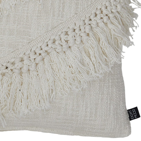 Fringles Cushion Cover, Off White