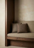 Ease, Cushion cover, L45xW45cm, Dk.Coffe