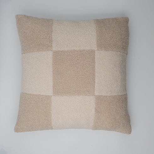 Kay, Cushion cover, H50xW50cm, Lt beige/Off white