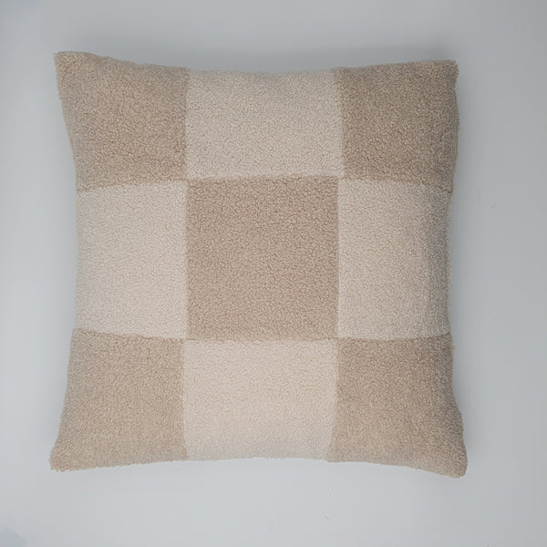Kay, Cushion cover, H50xW50cm, Lt beige/Off white