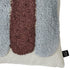 August/Alba Cushion Cover, Natural Beige/Sky Blue/Maroon
