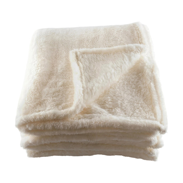 Dreamy, Throw, L150xW130cm, Off White Styled