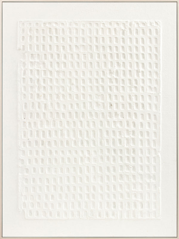 Print, 3D PaperXPaint, H80xW60xD3,2cm, White