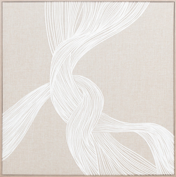 Memory, 3D, Foam, H80xW80xD3,8cm, Beige