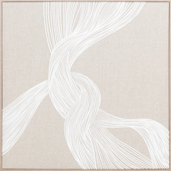 Memory, 3D, Foam, H80xW80xD3,8cm, Beige