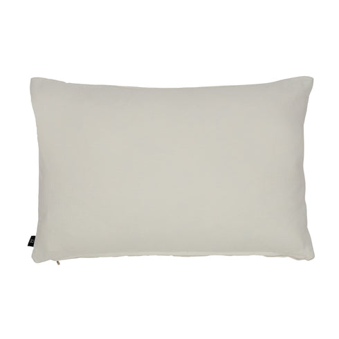 August, Cushion Cover, H40xW60cm, Natural Beige/Sky Blue/Maroon