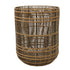 Fold, Basket, dia44/36/30xH50/45/40cm, Brown