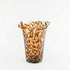 Fiesta, Vase, dia21xH23cm, White/Brown
