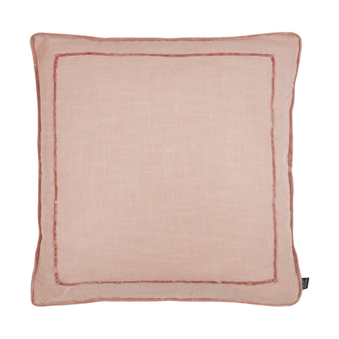 Squadro Cushion Cover, Pink Clay
