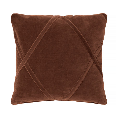 Malva, Cushion Cover, H50xW50cm, Cognac