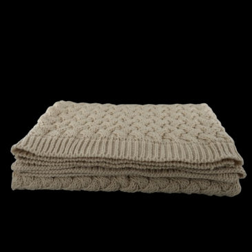 Ellie, Throw, L152xW127cm, Sand