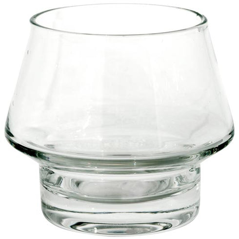 Kaso, Candle Holder, Clear, dia9.5xH8cm,  Glass