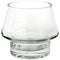 Kaso, Candle Holder, Clear, dia9.5xH8cm,  Glass