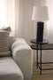 Thela, Table Lamp, dia13xH44 cm, Black/Brown Styled