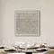 Linde, Hand Painting, H100xW100xD3,8cm, Beige Styled