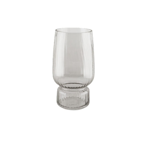 Glory, Vase, dia16xH28,5cm, Grey