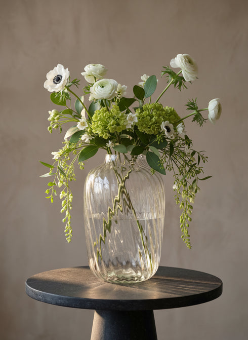 Narva, Vase, dia25xH36cm, Grey (grå)