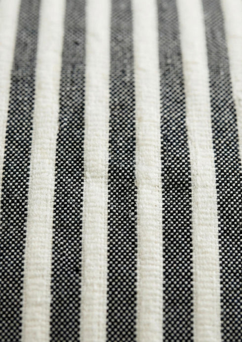 Dune, Cushion cover, L45xW45cm, White/Black